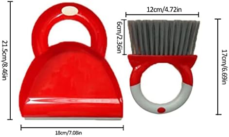 MJYXF Mini metla DustPan set četkica za tastaturu Računarska četka za čišćenje Mala metla Mala postavljena metla