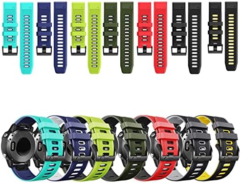 AHGDDA 22 26mm QuickFit remen za sat za Garmin Fenix ​​7 7x 6 6x Pro 5x 5 Plus 3 3HR Forerunner 935 945 Brzi puštanje Silikonske ručne