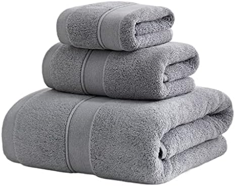 DSfeoigy ručnik za kupanje Početna pamučna ručnik s tri komada za usisavanje ženskog muškog ručnika