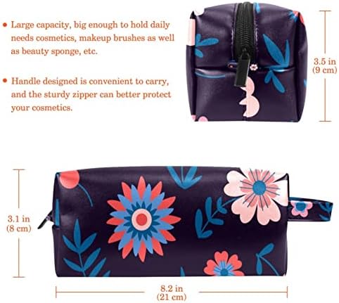 Tbouobt kozmetičke vrećice za žene, torba za šminku Travel Toaletska torba Organizator, pastoralni cvjetni cvjetni vintage